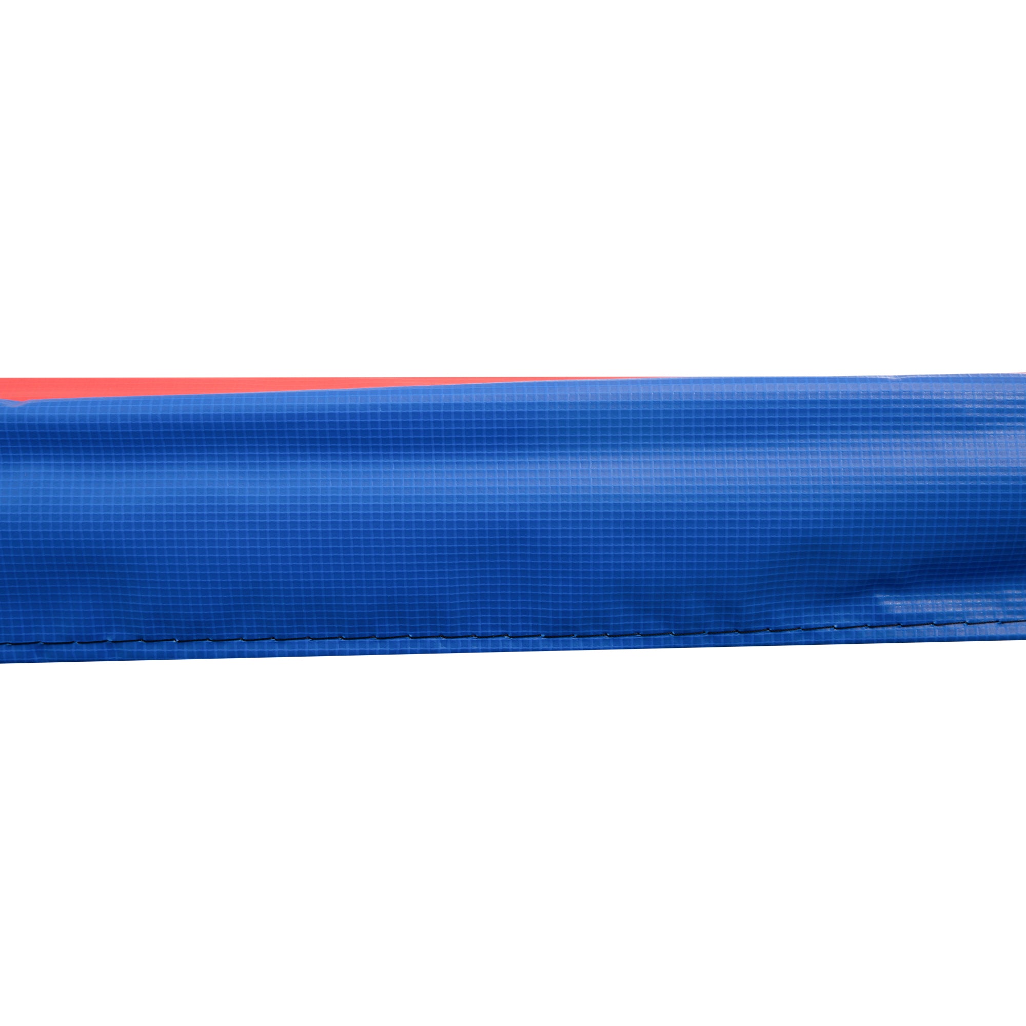 HOMCOM Trampolin Randabdeckung Ø366cm cm breit, Reißfest UV-resistent Federabdeckung, Wasserabweisend, Trampolinzubehör Randschutz Sicherheitsnetz Ersatzteile für Gartentrampoline, Rot+Gelb+Blau