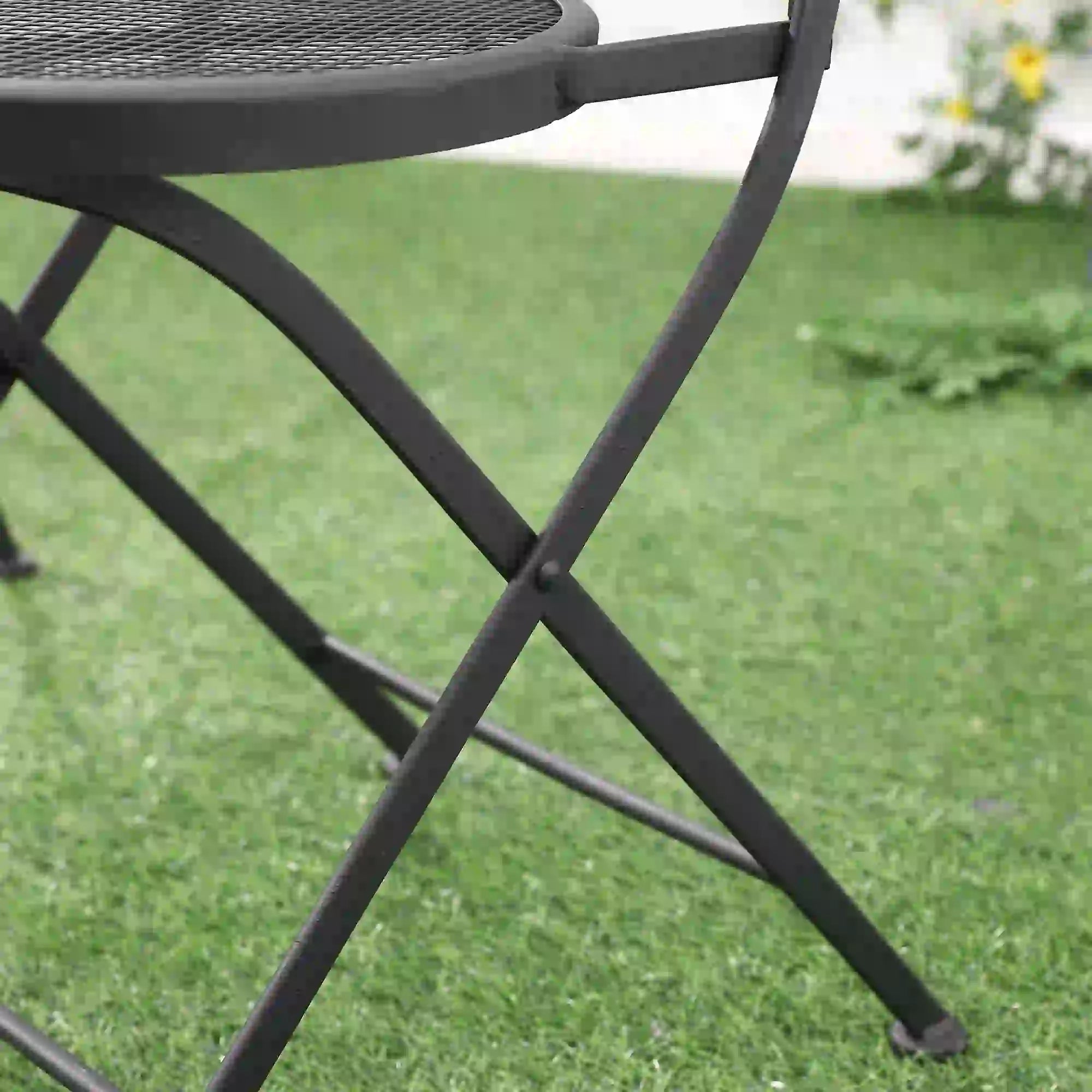 Outsunny Gartenmöbelset 3-teilig faltbar Balkonset Outdoor