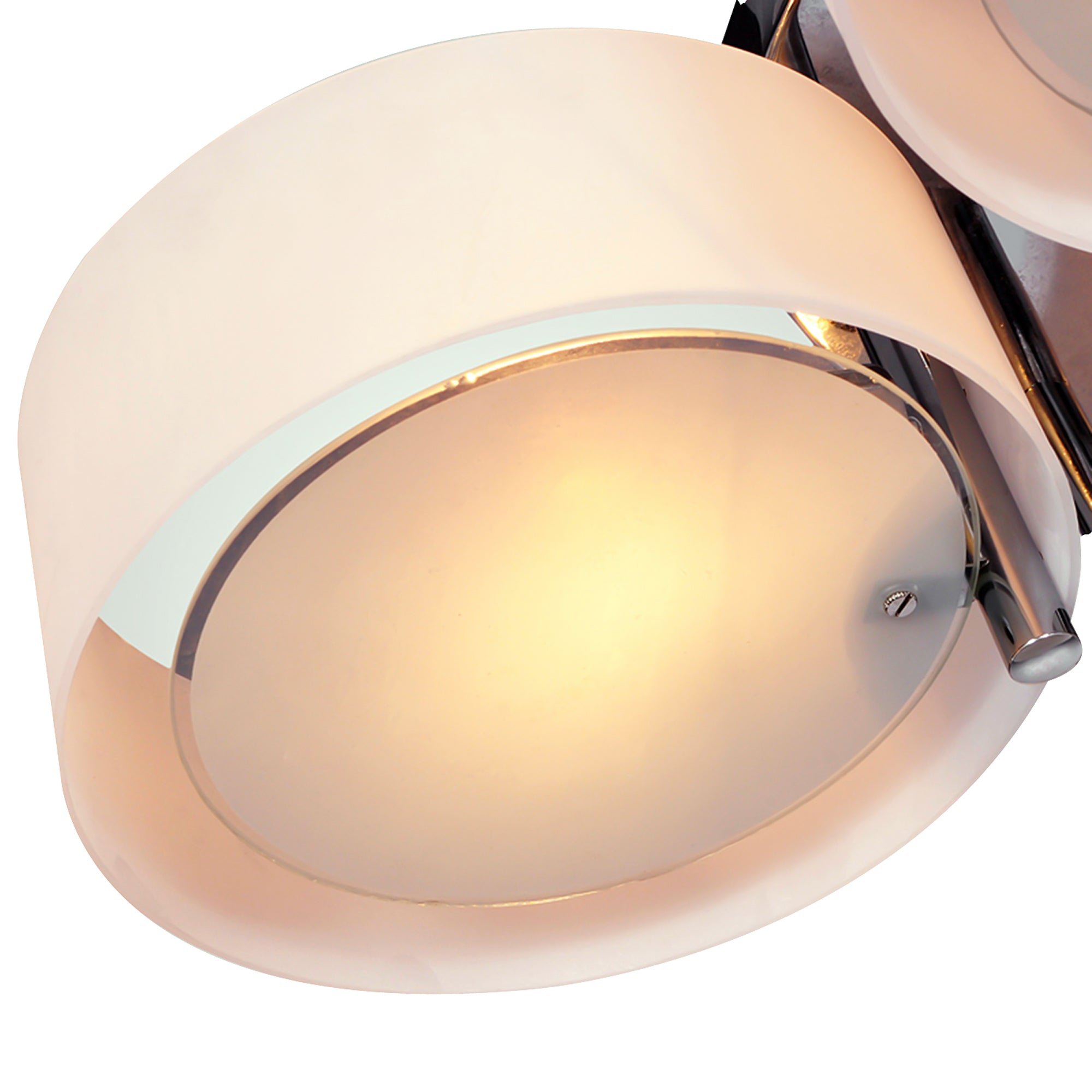 HOMCOM Pendelleuchte Hängelampe 3 Flammige Modern E27 Pendellampe Hängeleuchte Lampe für Esszimmer, Küche Ø64 x 20 cm Weiß Ohne Leuchtmittel