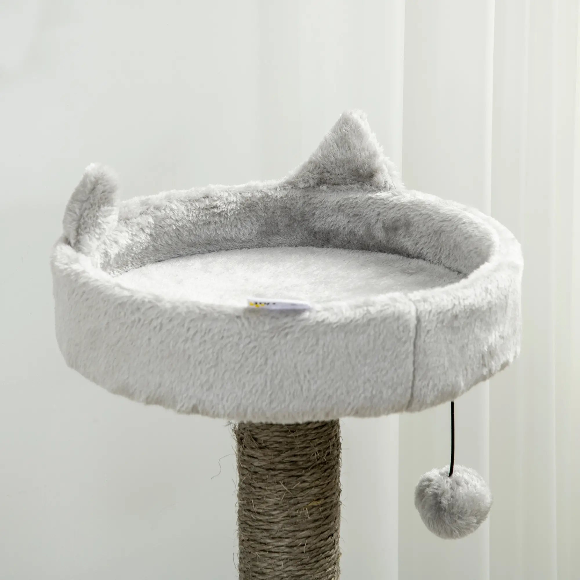 PawHut Kratzbaum Katzenbaum mit Höhle Rampe Spielzeugbällen