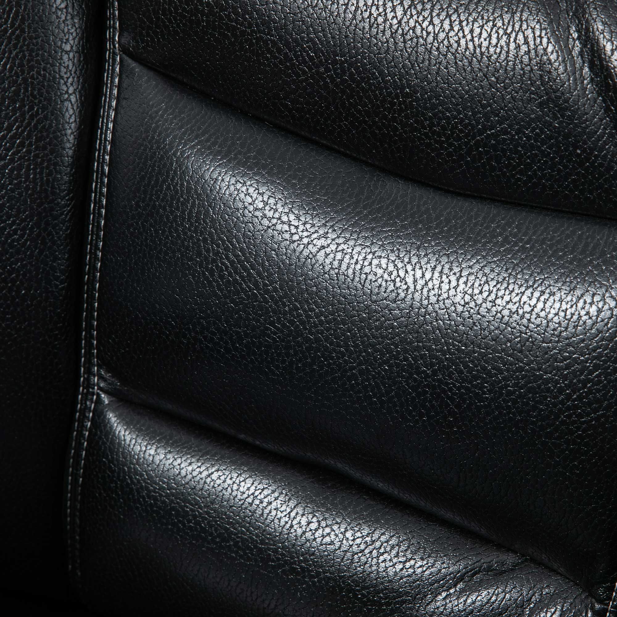 HOMCOM Relaxsessel mit Ottomane, Liegesessel, 360° drehbar, verstellbare Rückenlehen, Schwarz + Braun