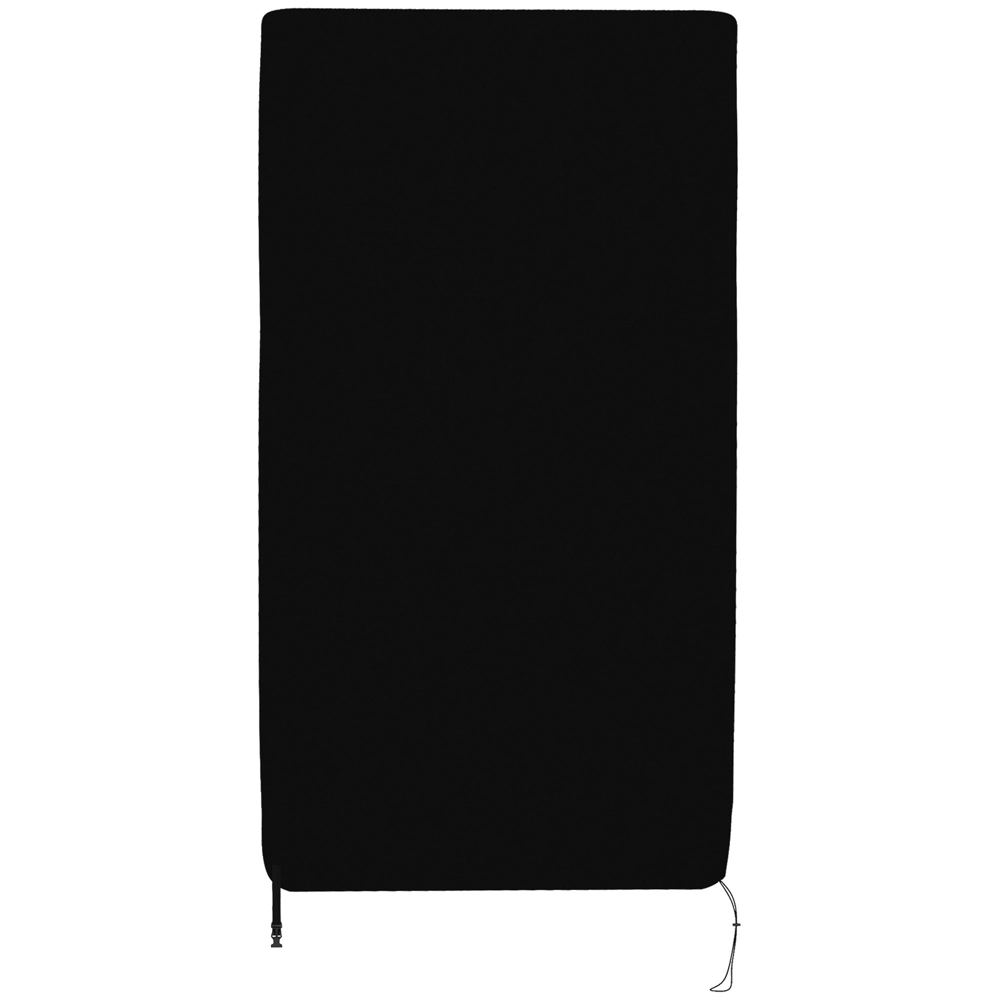 SPORTNOW Abdeckung für Tischtennistisch, wasserdicht, UV-beständig, 275L x 153B x 5H cm, Schwarz