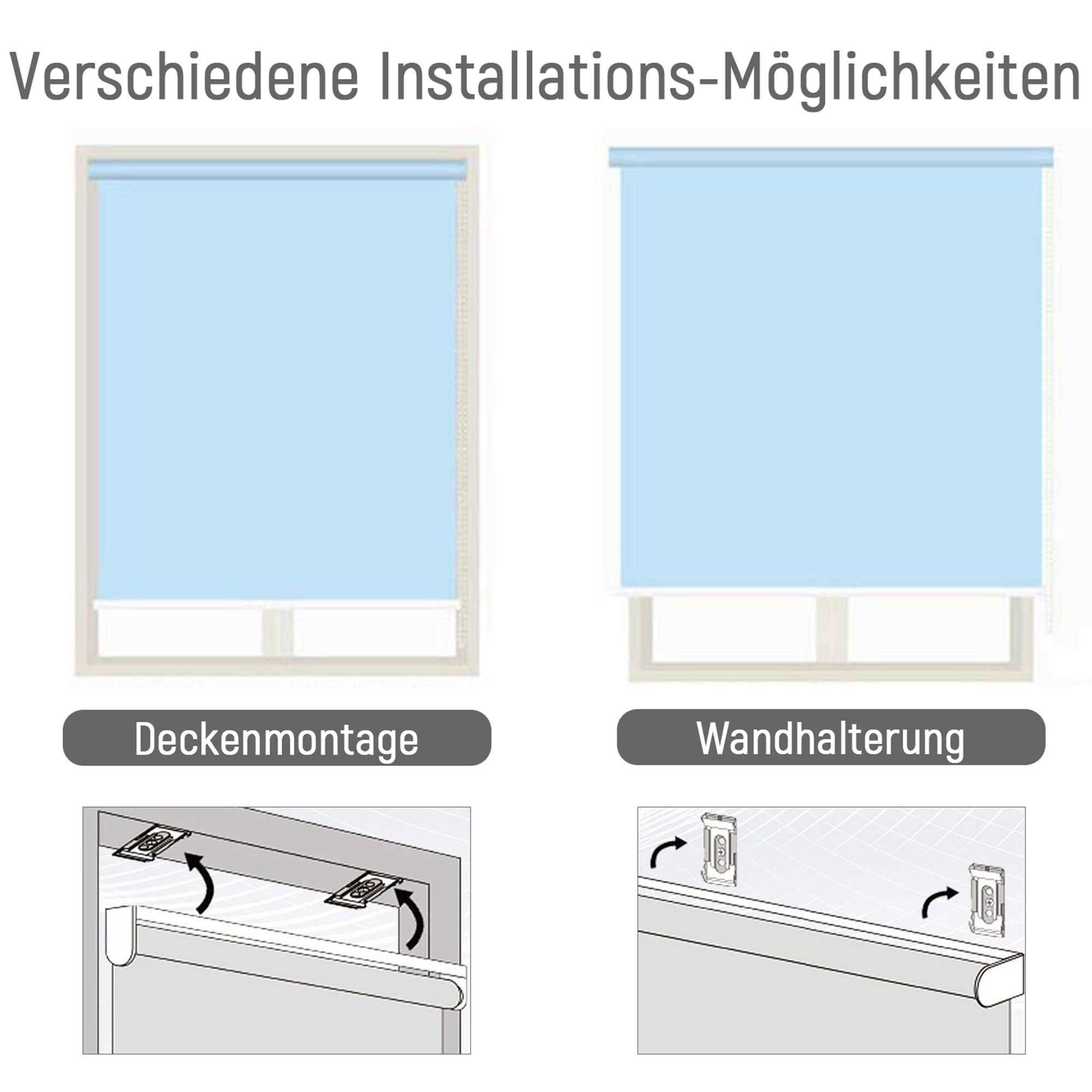 Outsunny Senkrechtmarkise Balkonmarkise Vertikalmarkise Windschutz Seitenrollo Sichtschutz mit Handkurbel Polyesterstoff+Aluminium Grau 250 x 140 cm