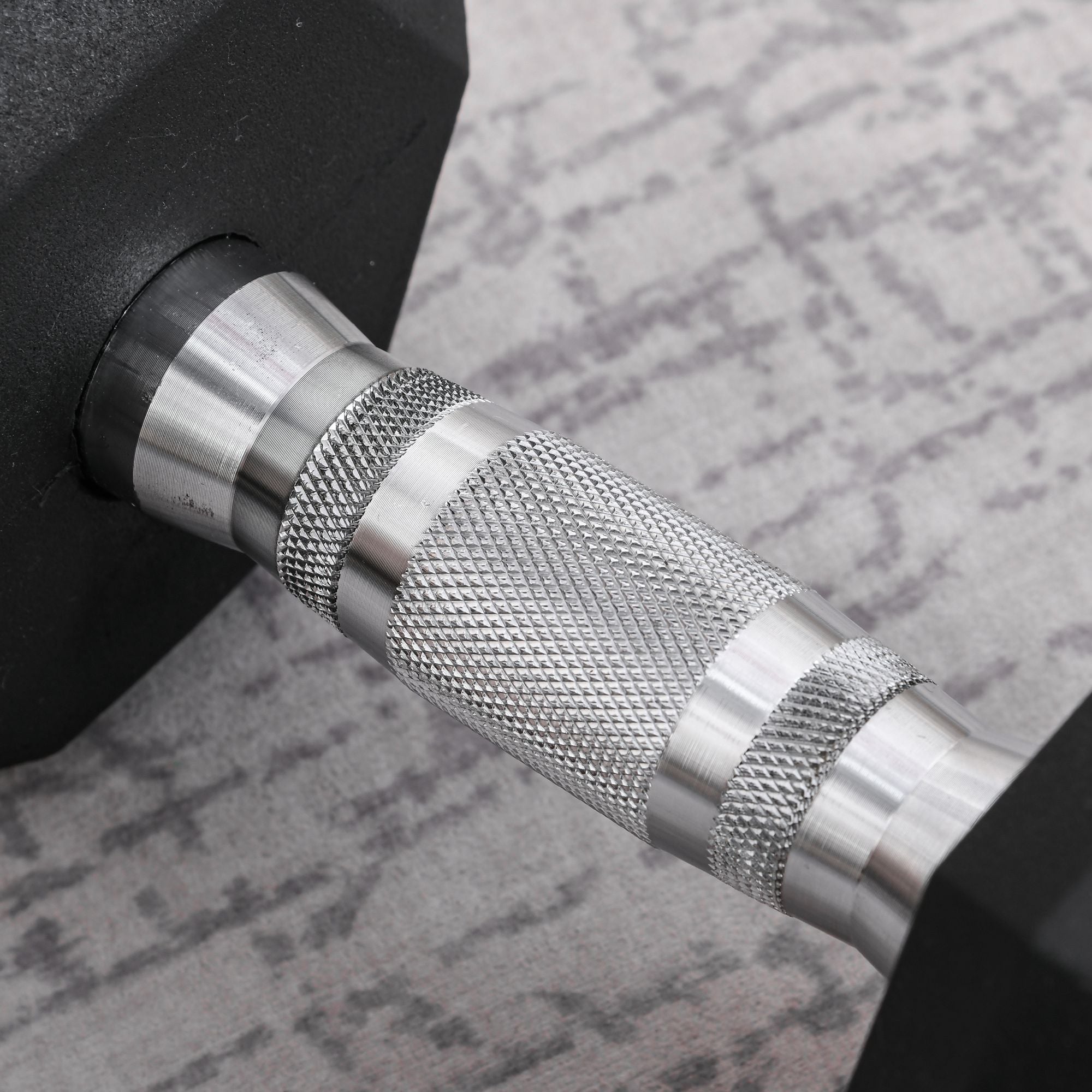HOMCOM Hanteln mit gerändeltem Griff, Kurzhantel aus Gusseisen, 1 x 12,5 kg, Kurzhanteln für Männer und Frauen, Dumbbell für Zuhause, Fitnessstudio, Krafttraining