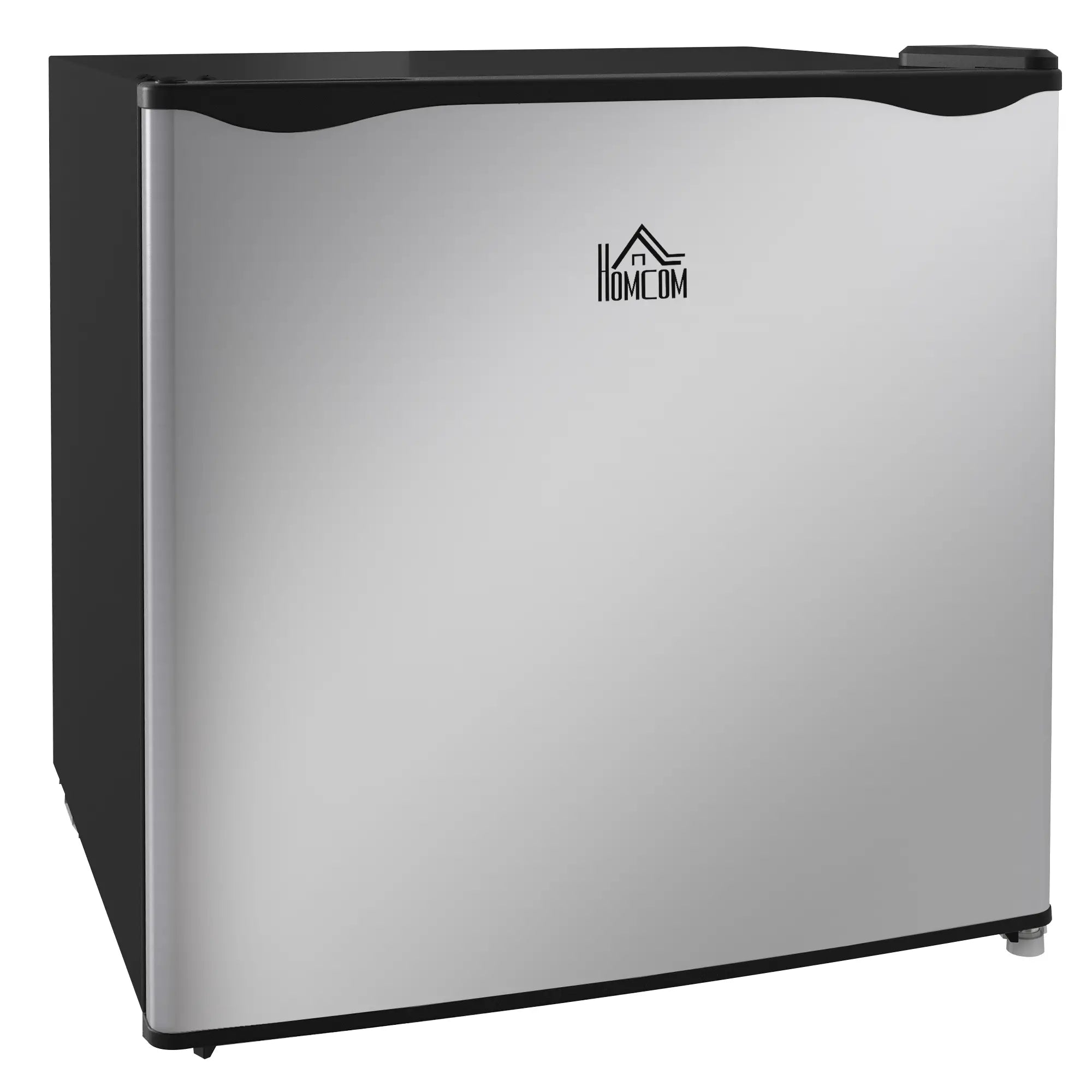 HOMCOM Mini-Gefrierschrank 35?L Silber – kompakt & effizient