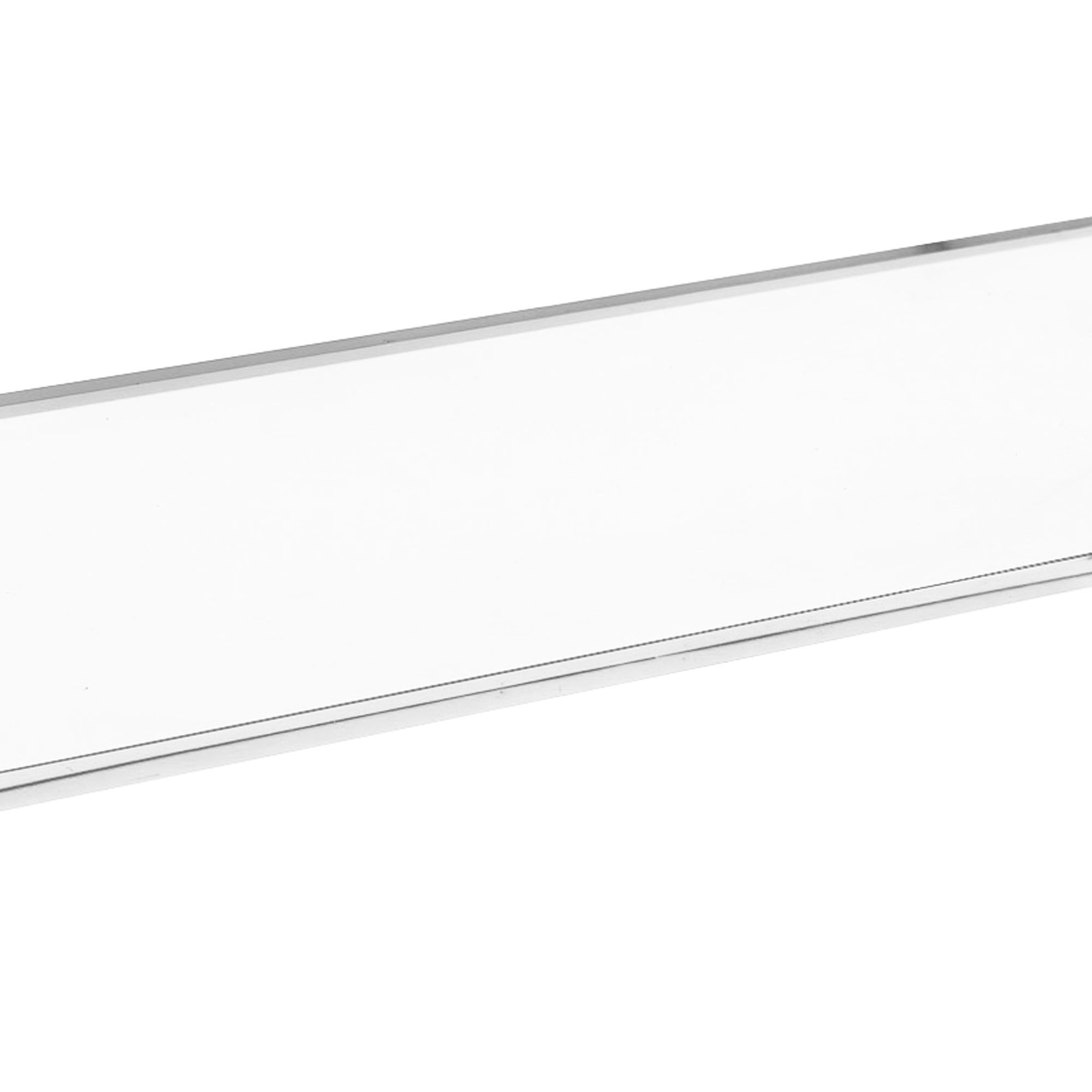 HOMCOM Monitorständer Bildschirmständer für Laptop Computer Notebook PC ergonomisch Acryl Transparent 53 x 19 x 9 cm