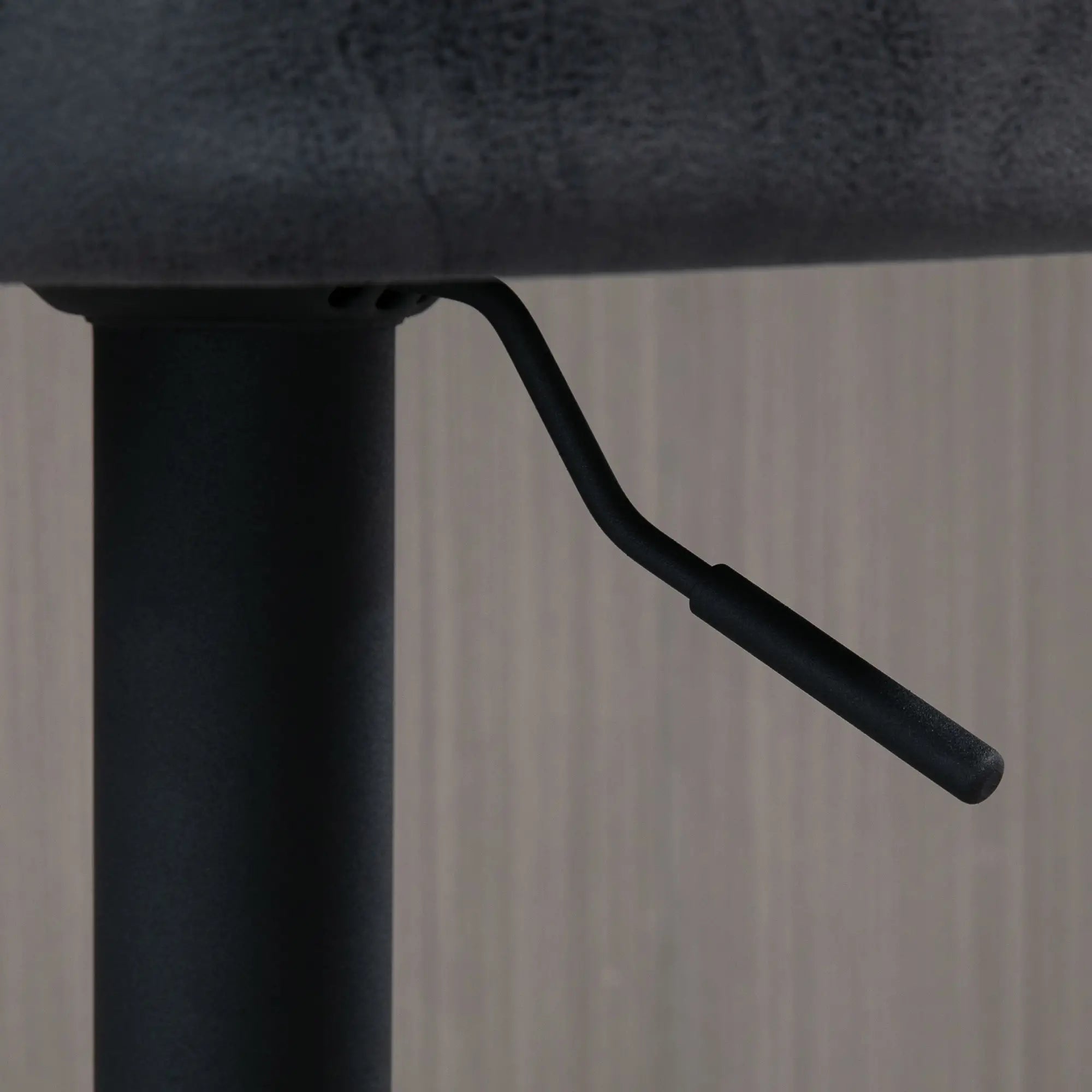 HOMCOM 2er-Set Barhocker, höhenverstellbar, 360-Grad-Schwenk-Design, 57 cm x 50 cm x 84-104cm, Grau