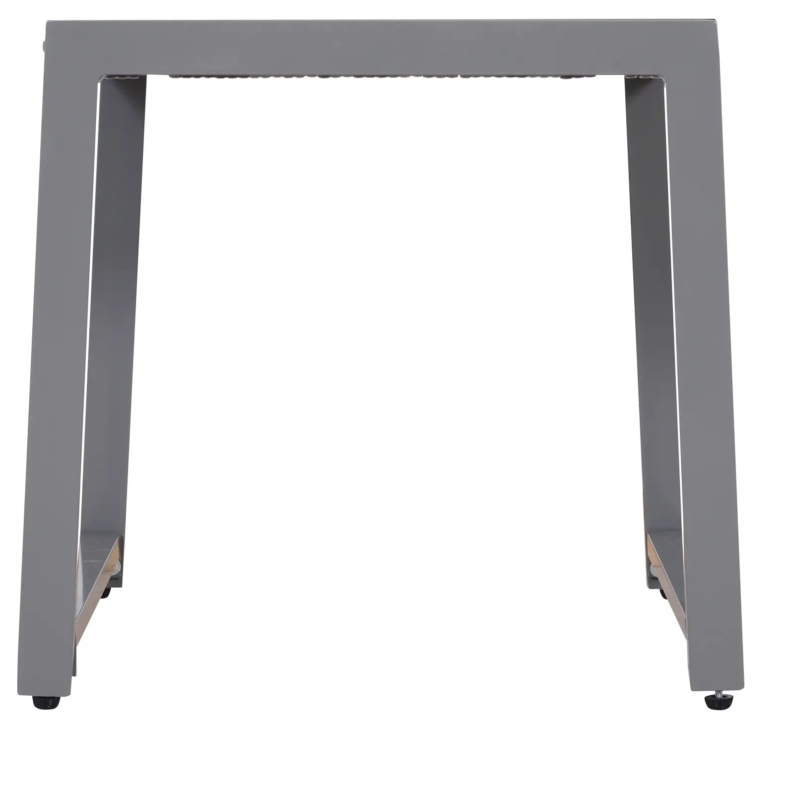 Outsunny Gartentisch Beistelltisch wetterfest flexibel Aluminium
