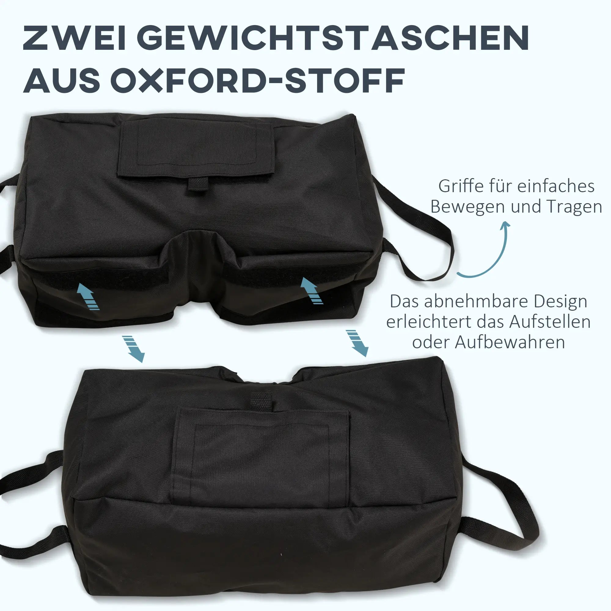 Outsunny Sonnenschirmständer Sandsack 50?kg