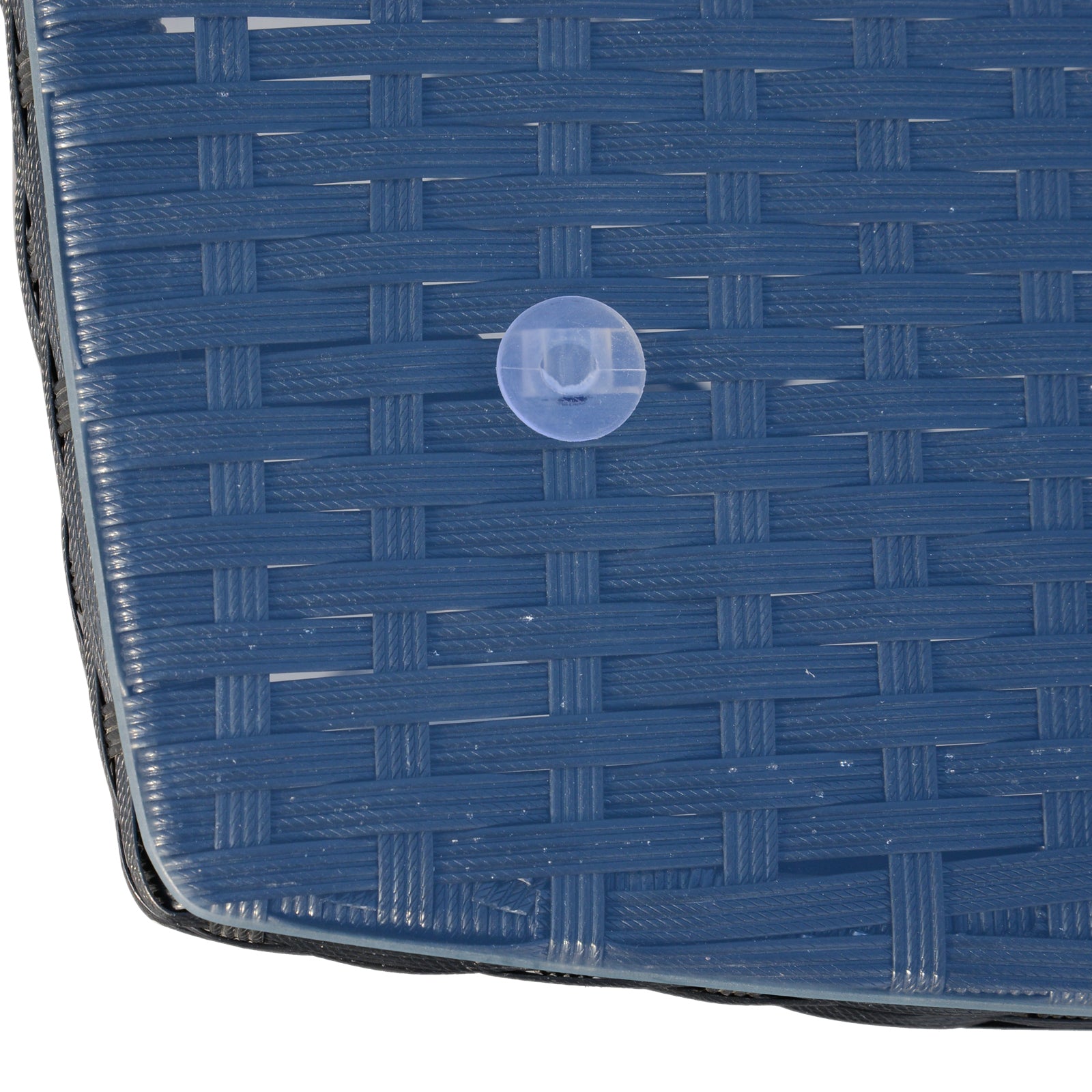 Outsunny Balkonmöbel Set für 2 Personen Sitzgruppe Rattan Gartenset Polyrattan Schwarz