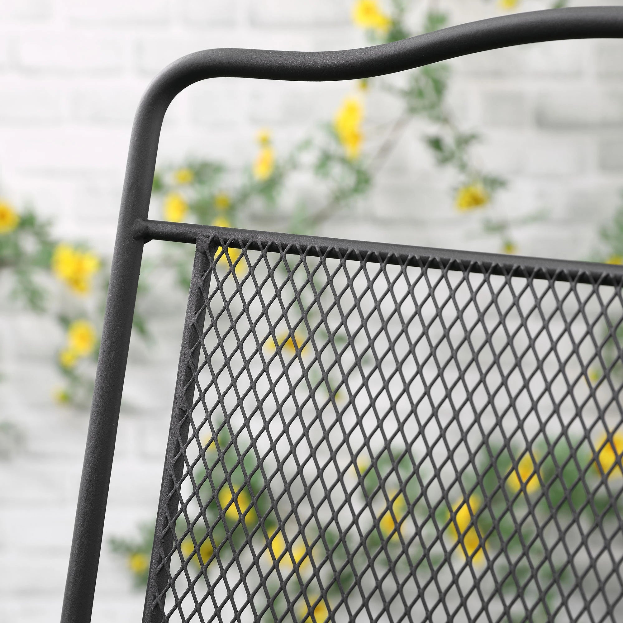 Outsunny Gartenmöbelset 3-teilig faltbar Balkonset Outdoor
