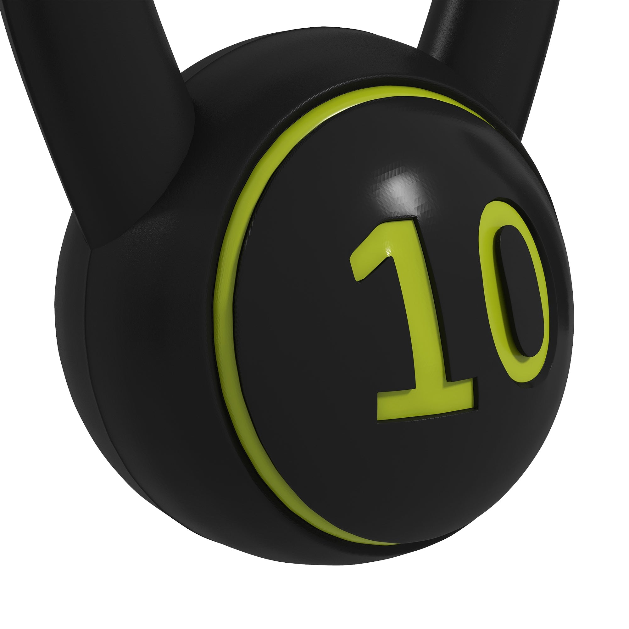 SPORTNOW Kettlebell Set, 3 Kugelhanteln 2,2kg/4,5kg/6,8kg, Kunststoffhülle, Schwarz