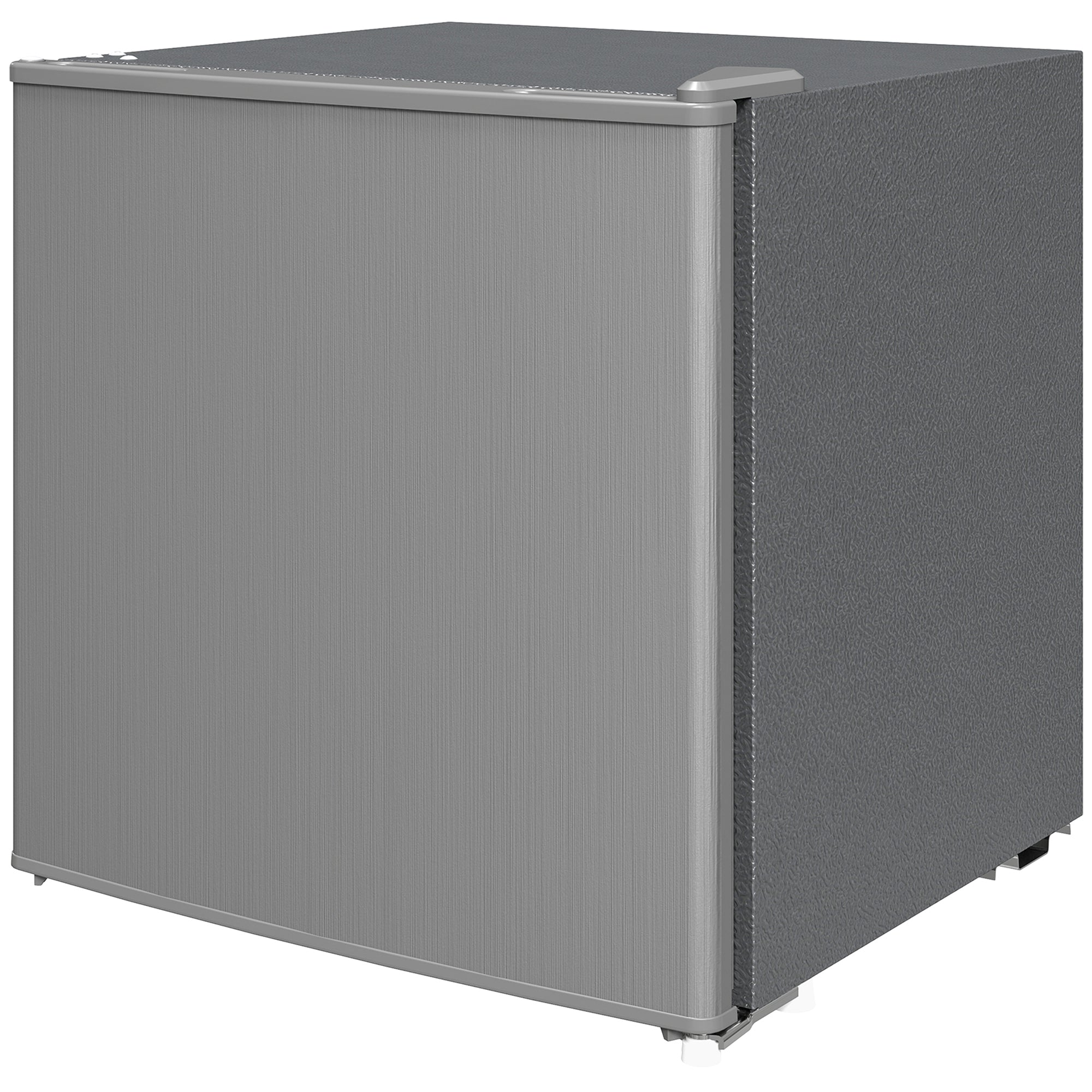 HOMCOM Mini-Gefrierschrank 35 L Gefrierbox elektrisch freistehend 161W Mini Gefriertruhe 47 x 44,2 x 48,8 cm Grau