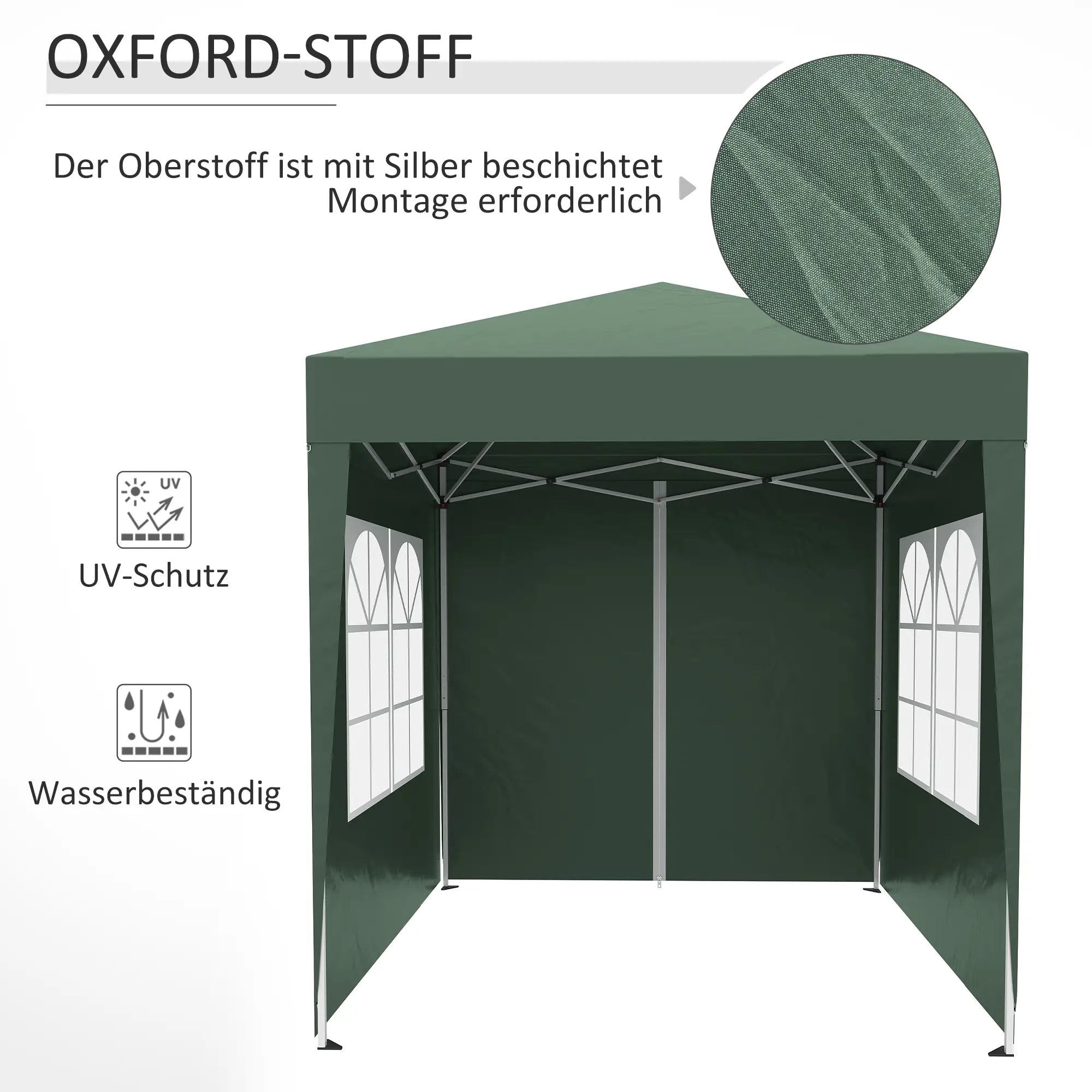 Robuste Tragetasche aus Stahl & Oxford-Gewebe