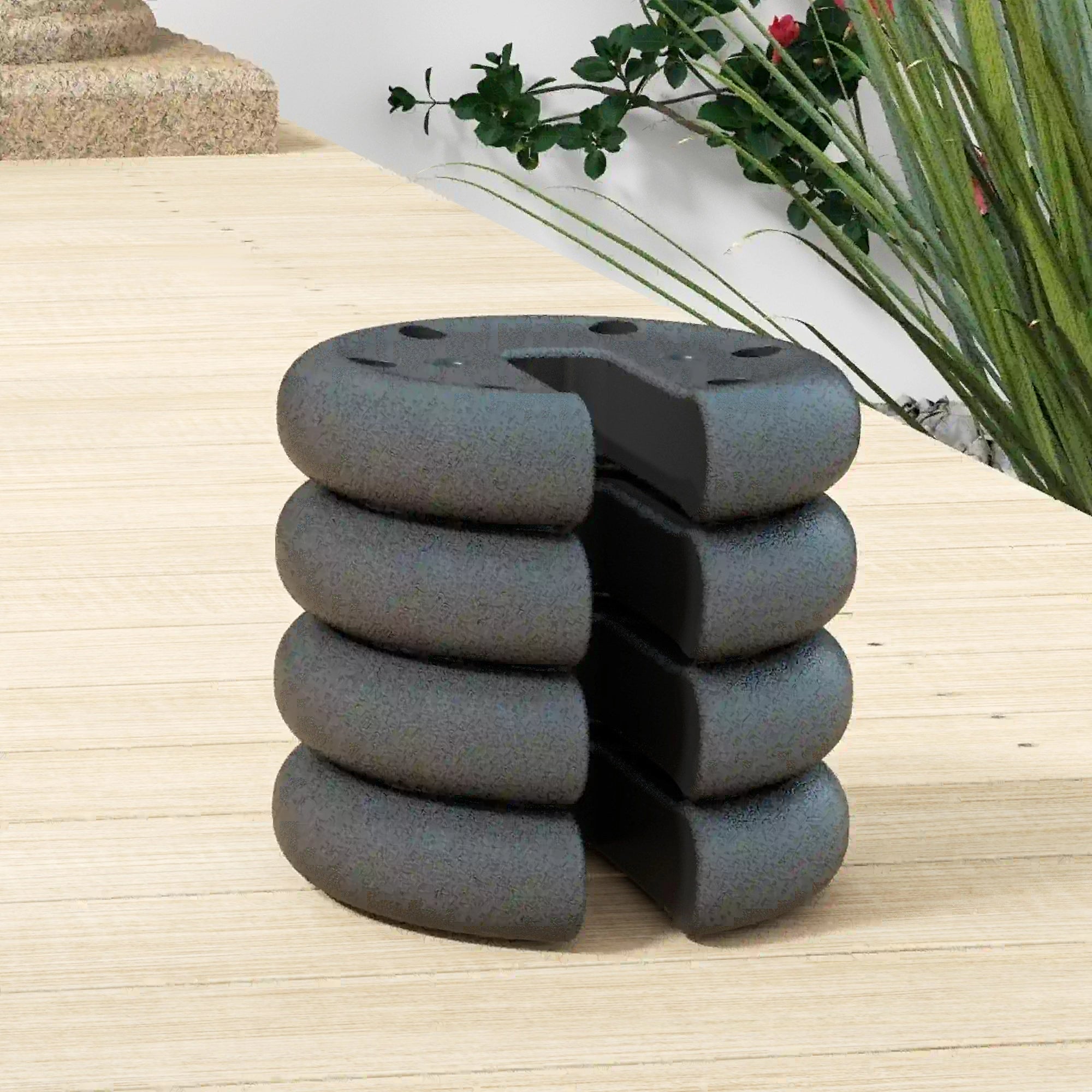 Outsunny Pavillon Gewichte 4er Set 2,2?kg