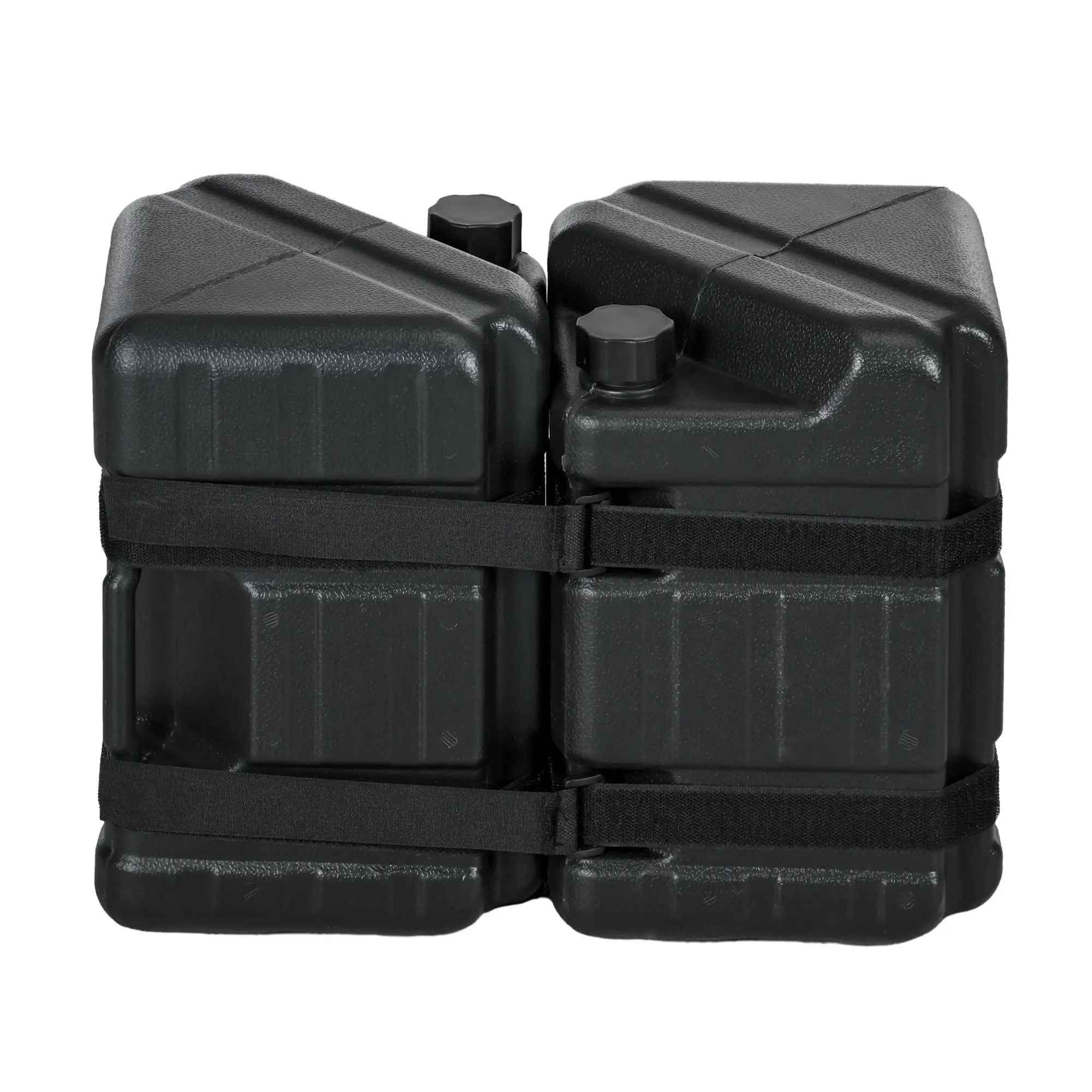 Outsunny Pavillongewichte 4er-Set HDPE Schwarz