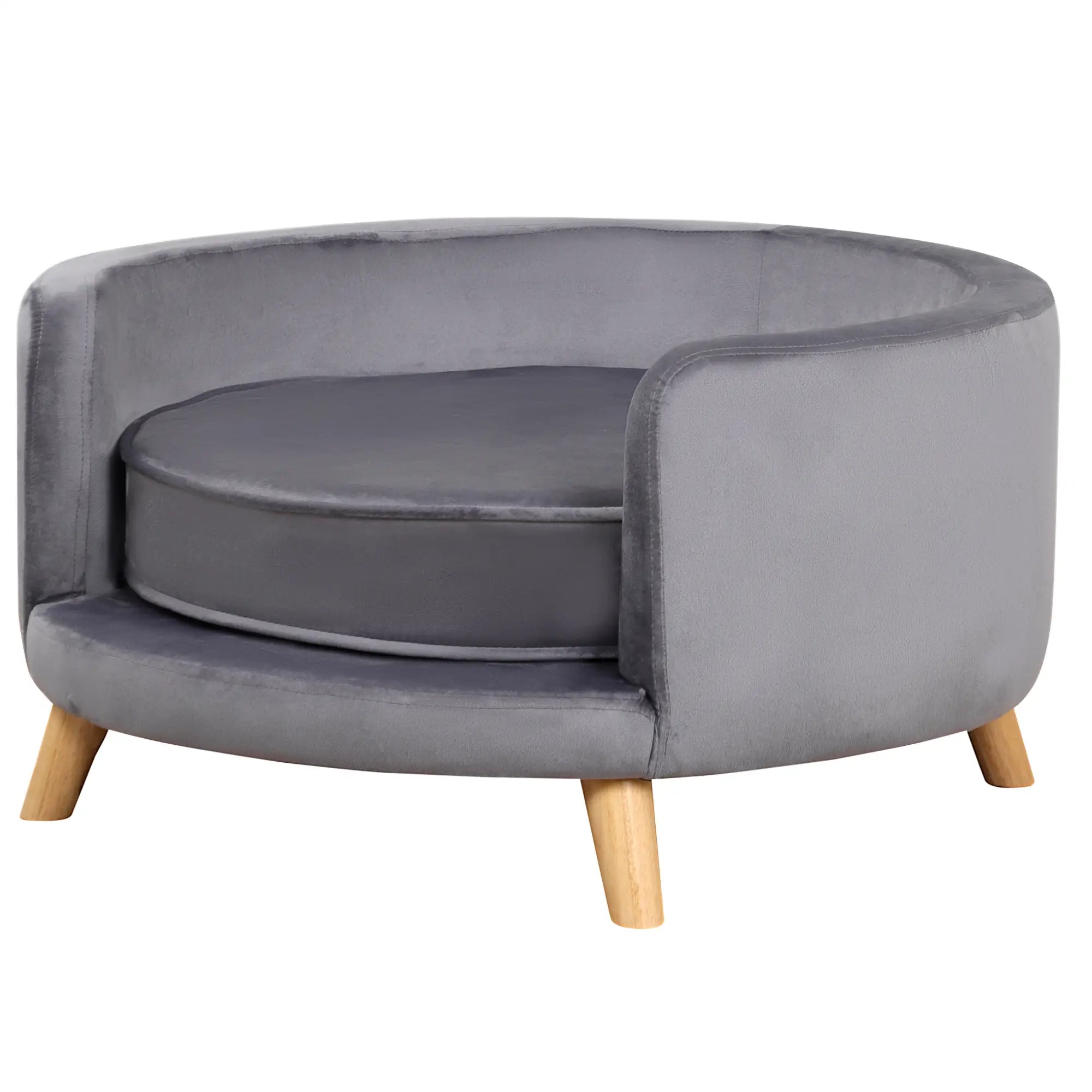 PawHut Haustiersofa für mittelgroße Hunde, 68x68x35 cm