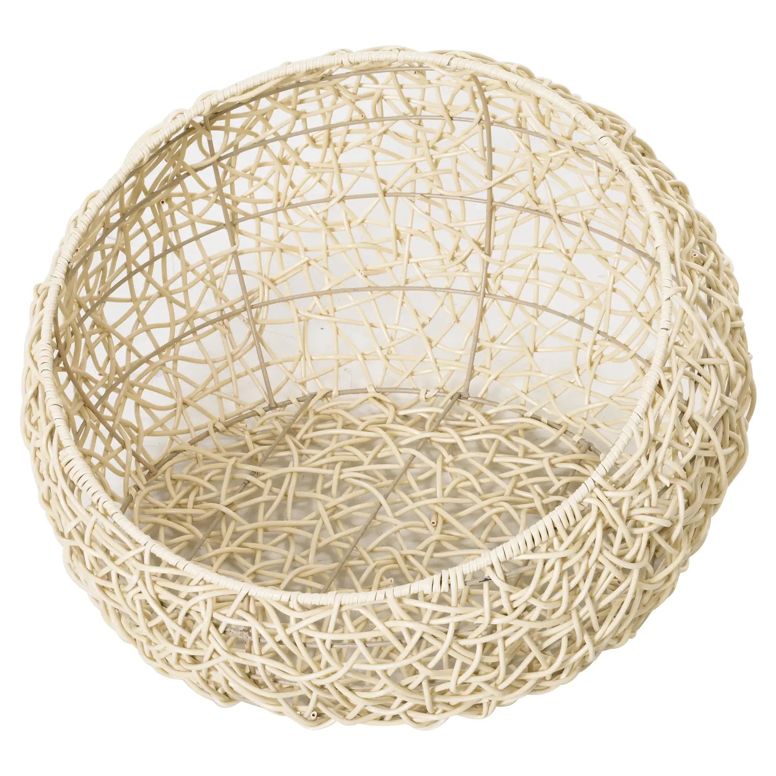 PawHut Katzenhöhle Katzenbett Rattan sicher gemütlich