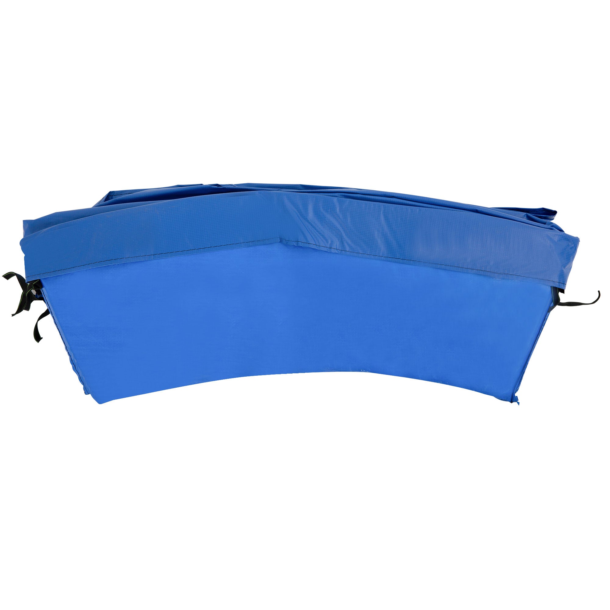 HOMCOM Trampolin Randabdeckung Ø244 cm breit Federabdeckung, Trampolinzubehör Randschutz Sicherheitsnetz Ersatzteile für Gartentrampoline, Blau