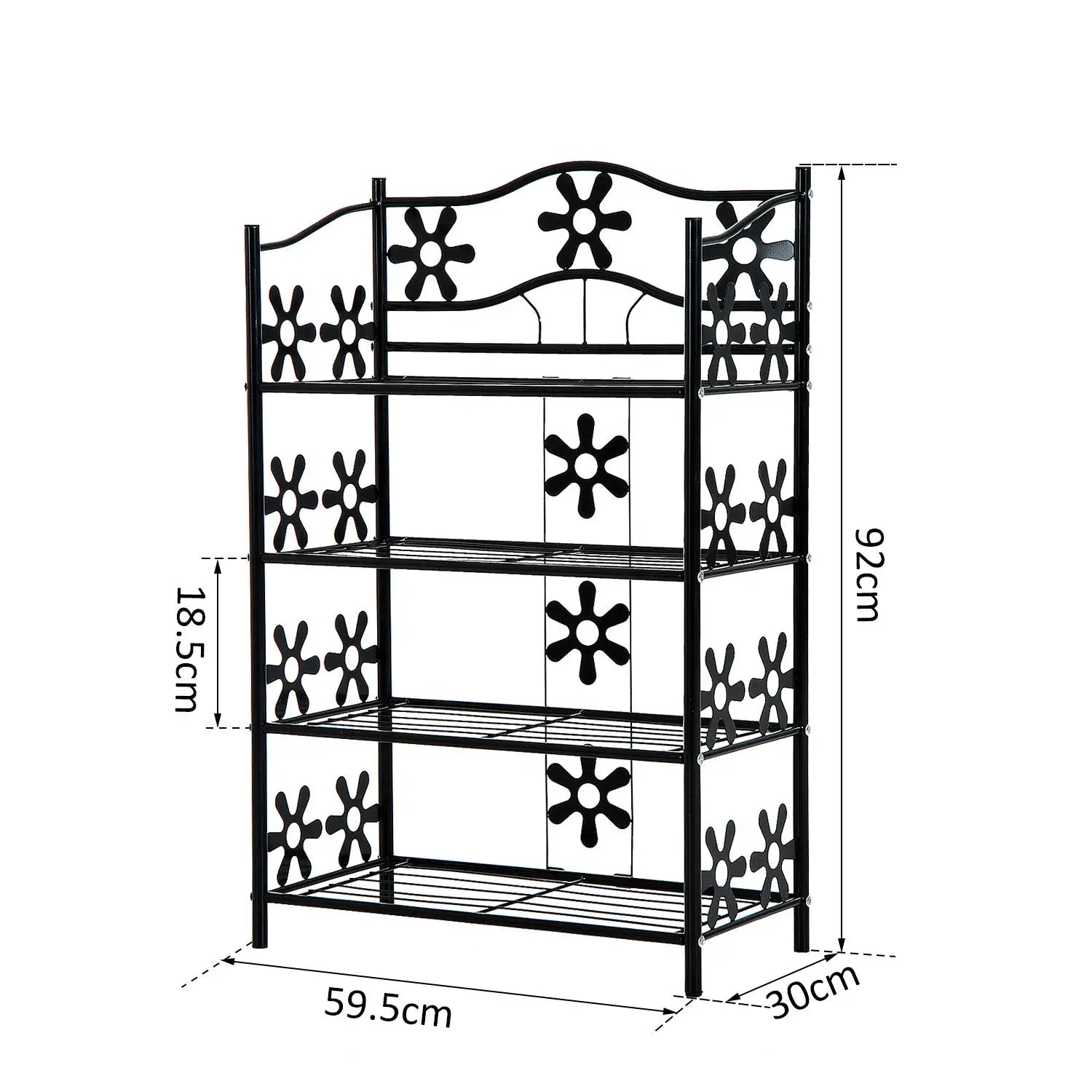 HOMCOM Pflanzenregal Blumenregal vielseitig dekorativ