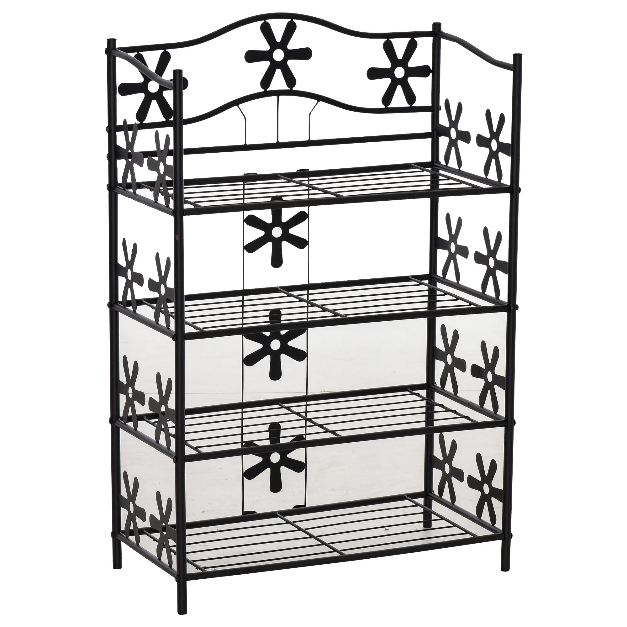 HOMCOM Pflanzenregal Blumenregal vielseitig dekorativ