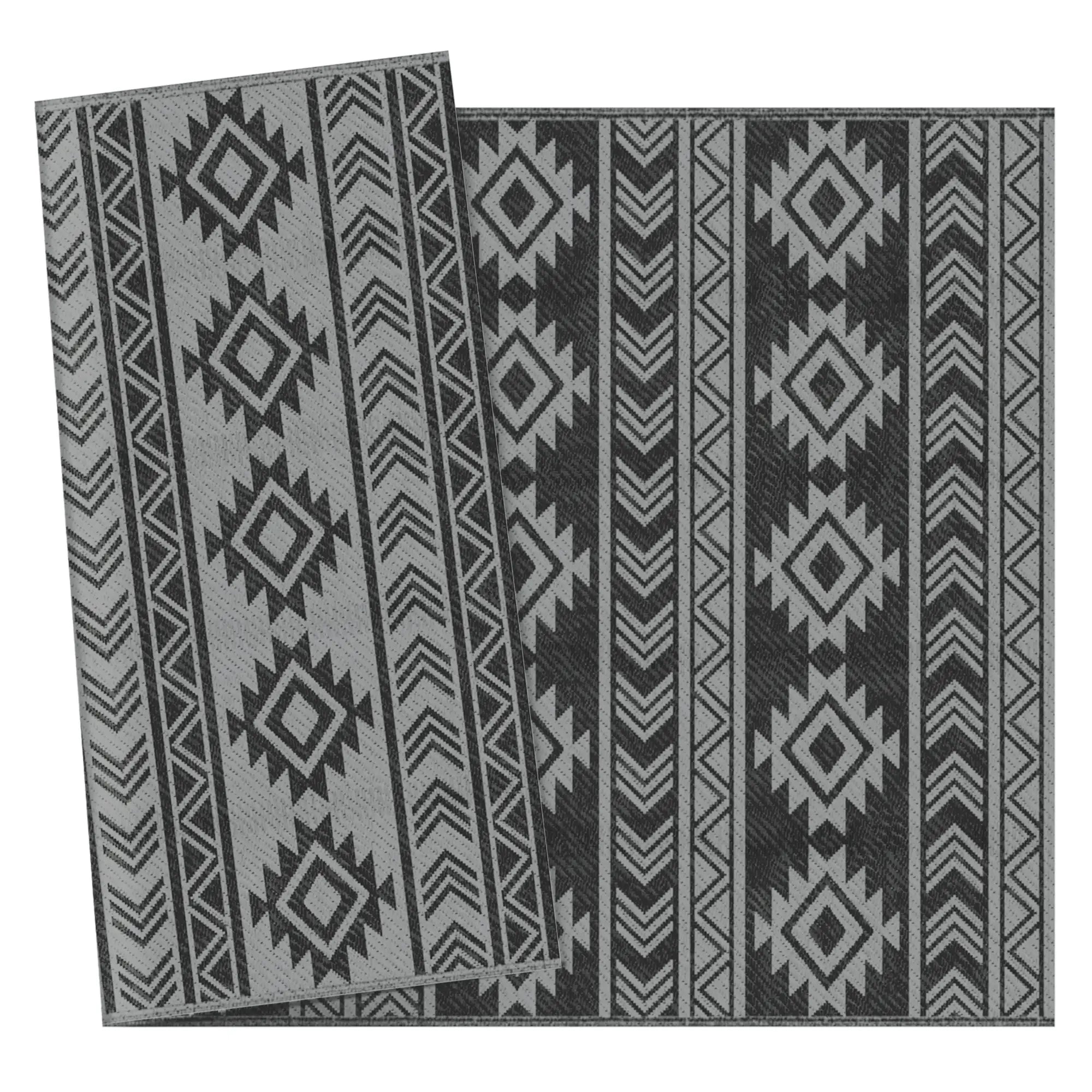Outsunny Outdoor-Teppich doppelseitig faltbar