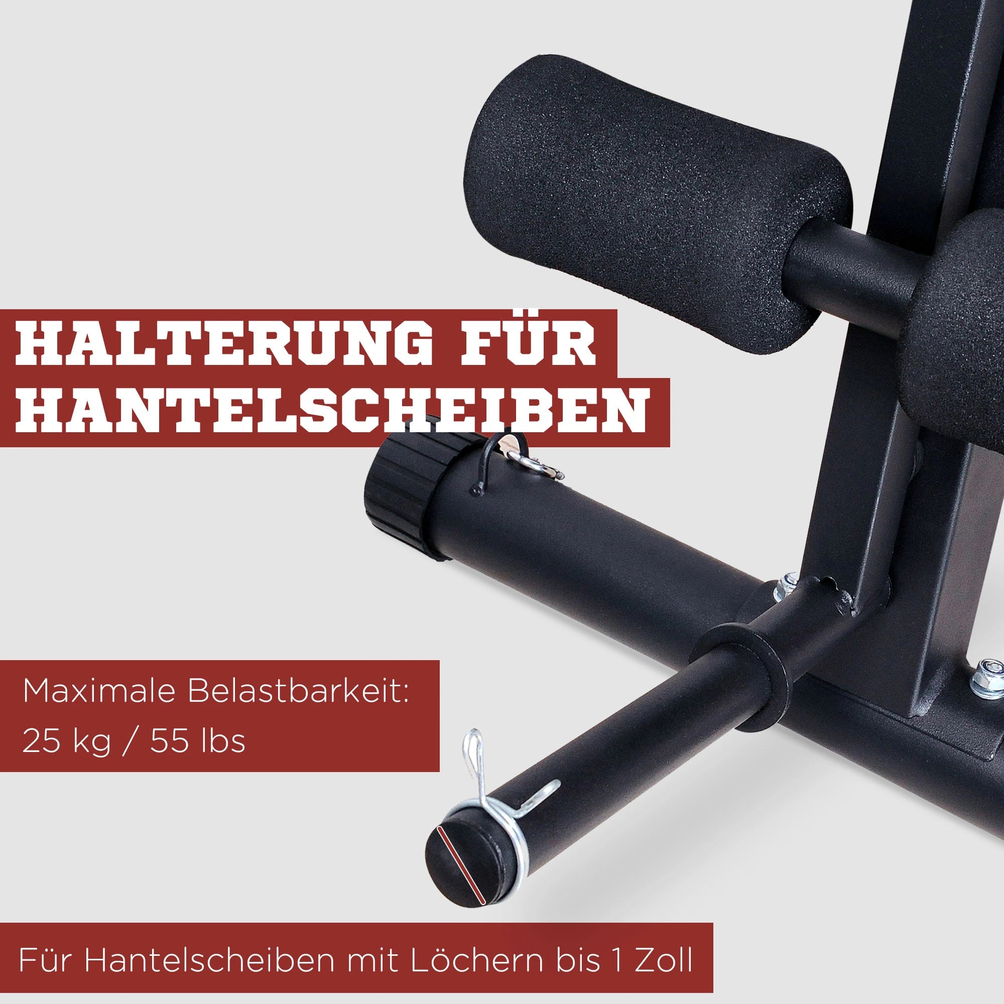 Banc de musculation HOMCOM – Station de musculation multifonctionnelle