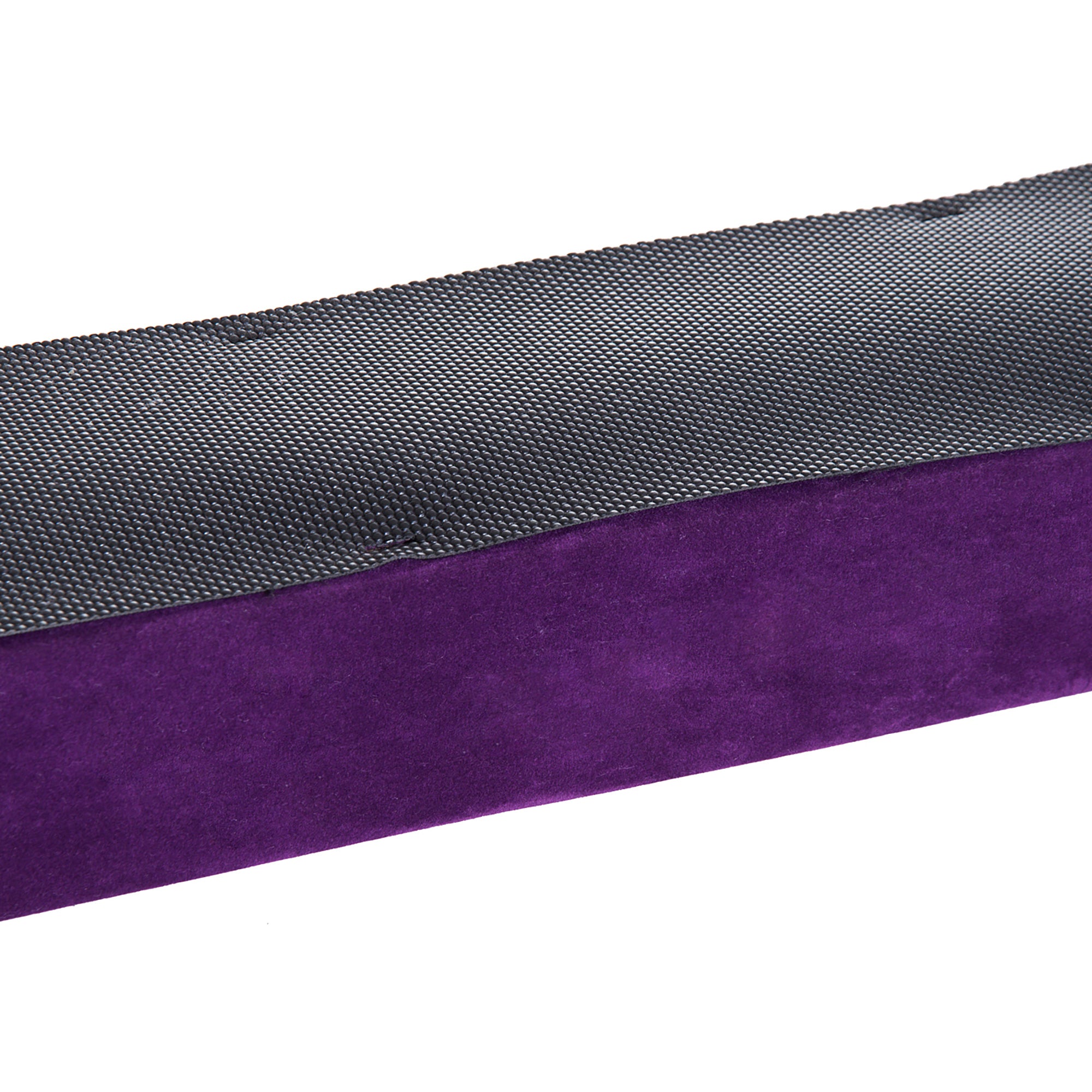 HOMCOM Faltbarer Schwebebalken, rutschfest, Wildlederbezug, robustes Holz, 210 x 10 x 6,5 cm, Violett