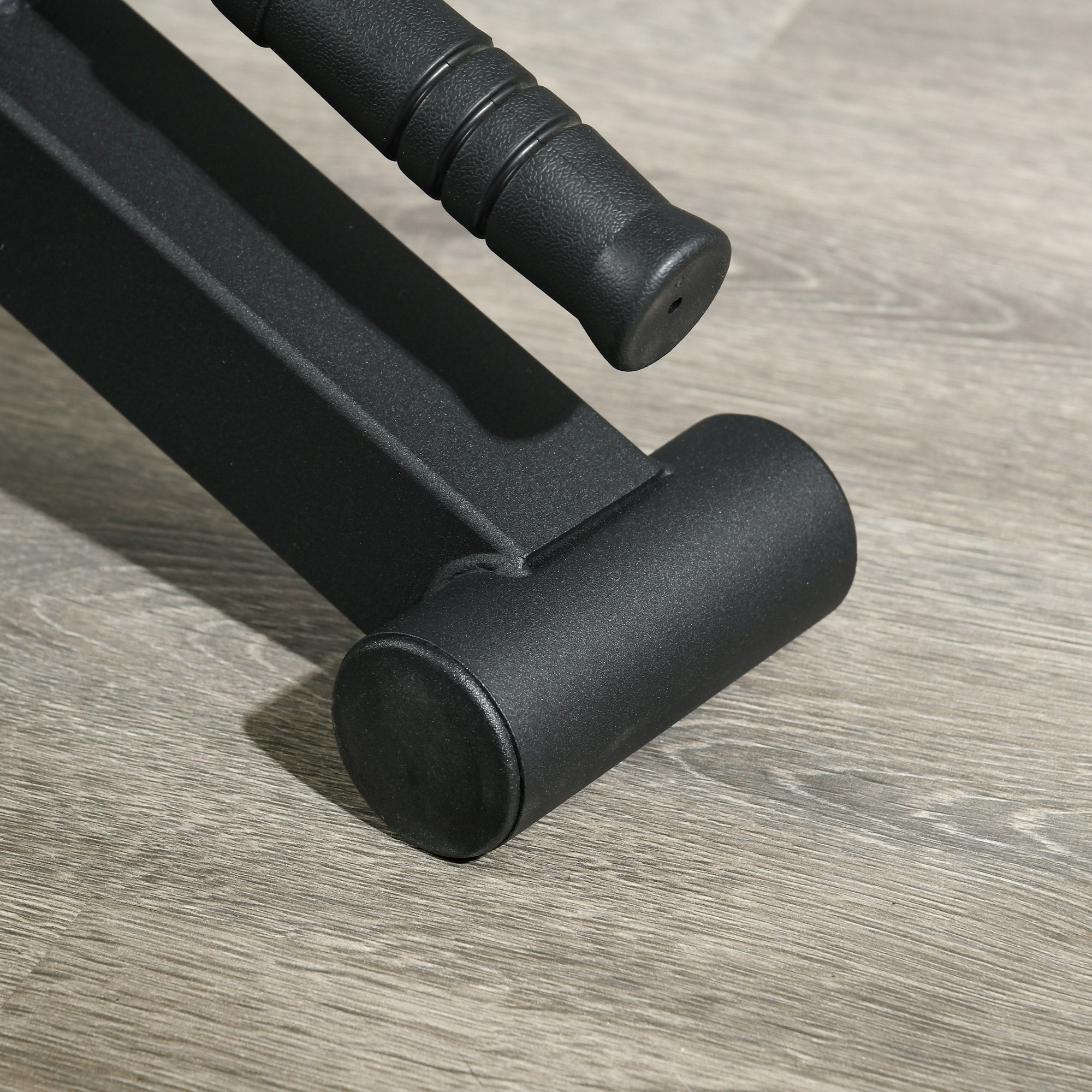 SPORTNOW Barbell Jack Deadlift Jack mit rutschfestem Griff Kreuzheben Langhantelheber 50 x 12 x 33 cm Schwarz