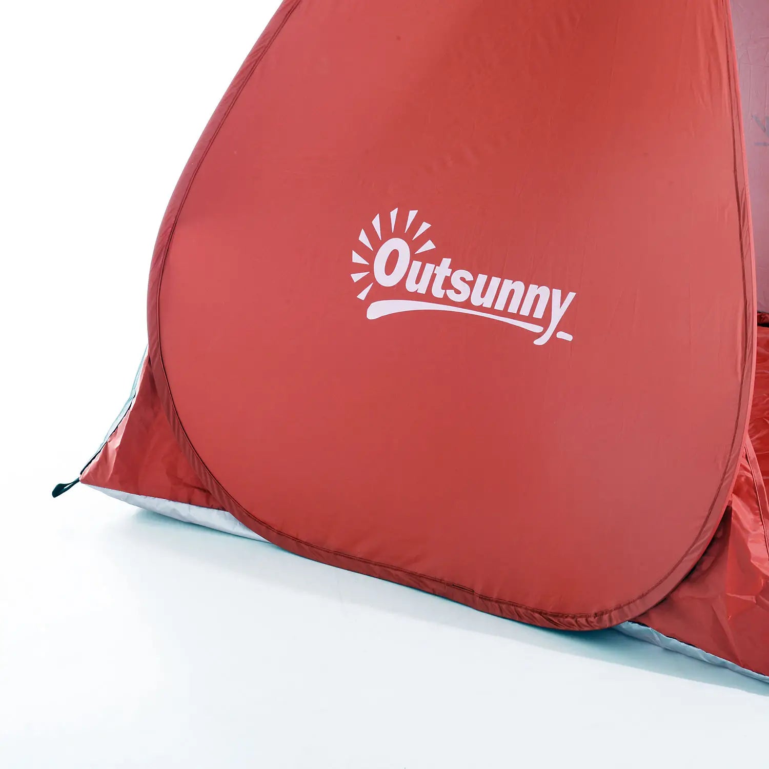 Outsunny Wurfzelt Strandmuschel Pop Up für 2-3 Personen schnellaufbauend