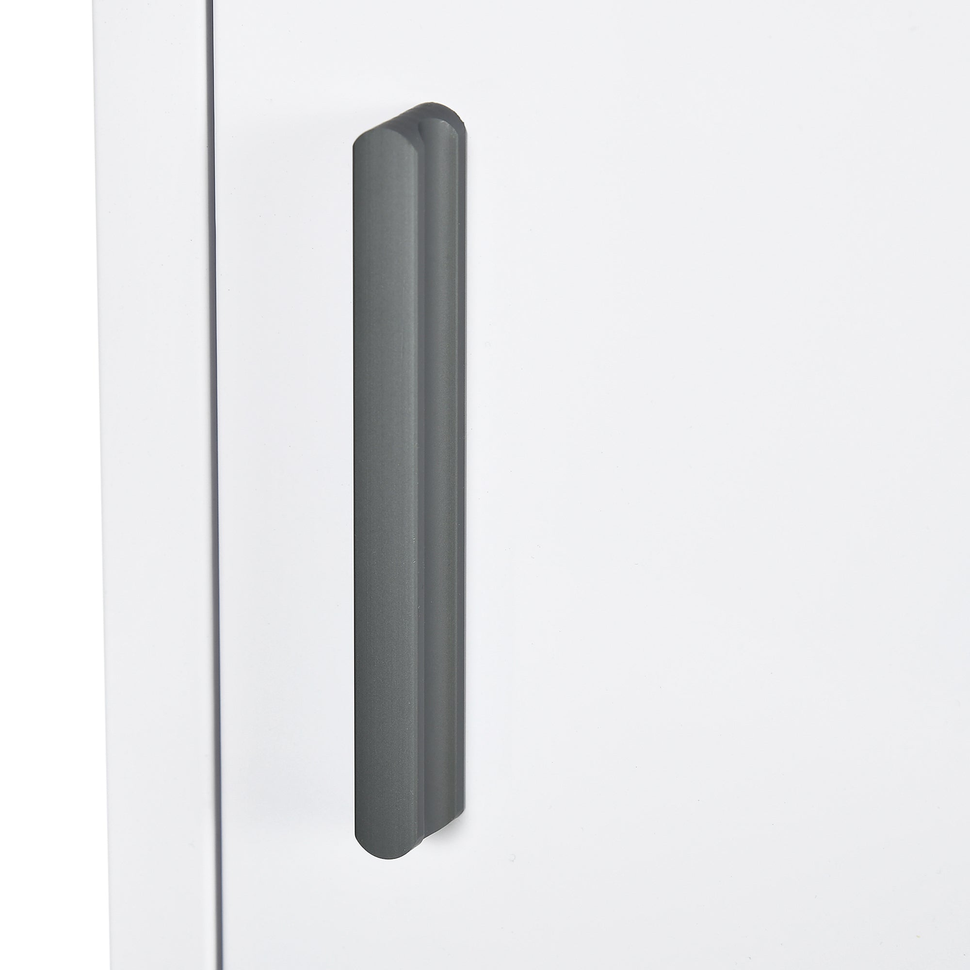 kleankin Medizinschrank, 3 Innenfächer, Magnetverschluss, Kreuzsymbol, Stahlgehäuse, weiß, 30 x 12 x 60 cm