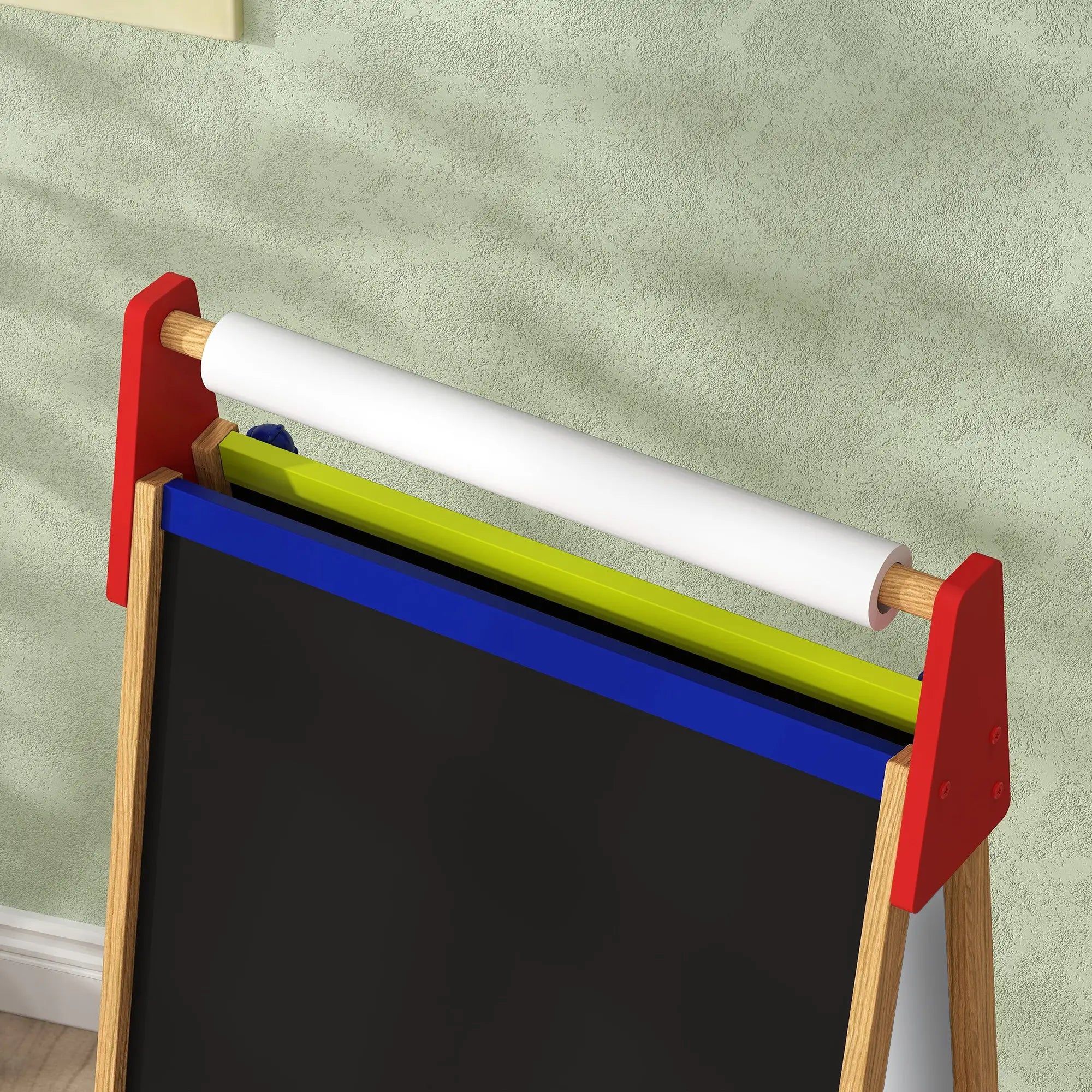 AIYAPLAY 3-in-1 Kindertafel höhenverstellbar – Naturholz